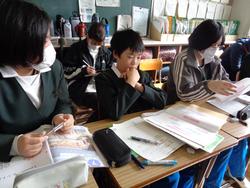 6年生外国語の授業（研究授業）