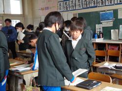 6年生外国語の授業（研究授業）