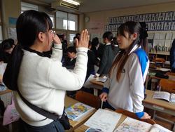 6年生外国語の授業（研究授業）