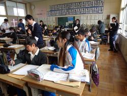 6年生外国語の授業（研究授業）