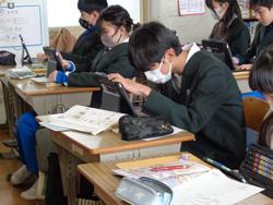 6年生外国語の授業（研究授業）