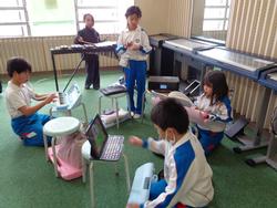 2年生音楽の授業（研究授業）