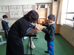 2年生音楽の授業（研究授業）