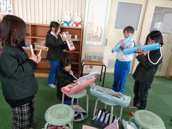 2年生音楽の授業（研究授業）