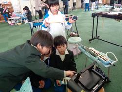 2年生音楽の授業（研究授業）