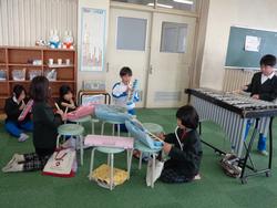 2年生音楽の授業（研究授業）