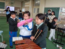 2年生音楽の授業（研究授業）