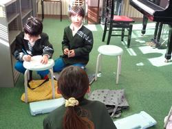 2年生音楽の授業（研究授業）