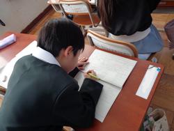 1年生生活科の授業（研究授業）