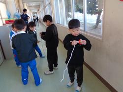 1年生生活科の授業（研究授業）