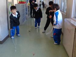 1年生生活科の授業（研究授業）