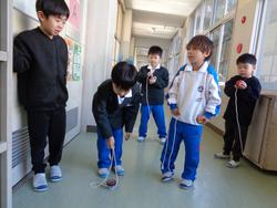 1年生生活科の授業（研究授業）