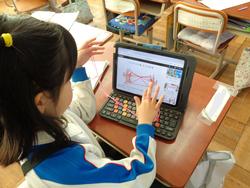 1年生生活科の授業（研究授業）