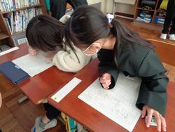 1年生生活科の授業（研究授業）