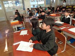 1年生生活科の授業（研究授業）