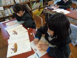 1年生国語の授業