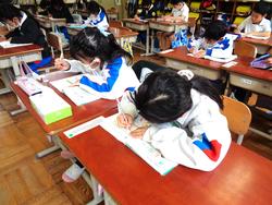 1年生算数の授業