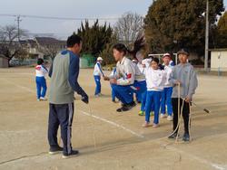 6年生体育の授業