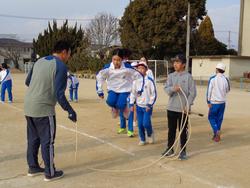 6年生体育の授業