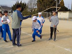 6年生体育の授業