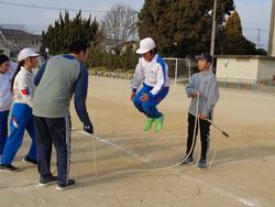 6年生体育の授業