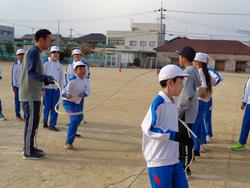 6年生体育の授業