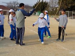 6年生体育の授業