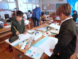 3年生図工の授業