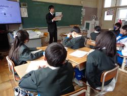 4年生総合的な学習の時間（研究授業）