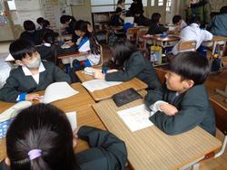 4年生総合的な学習の時間（研究授業）