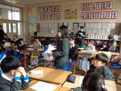 4年生総合的な学習の時間（研究授業）