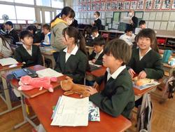 5年生外国語の授業