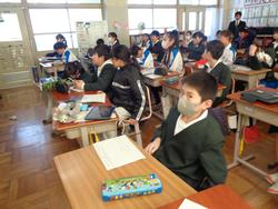 5年生外国語の授業