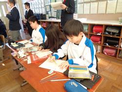 5年生外国語の授業