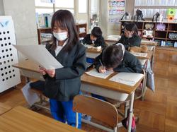 2年生生活科の授業