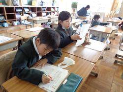 2年生生活科の授業