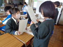 2年生生活科の授業