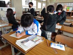 2年生生活科の授業