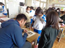 2年生生活科の授業