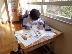 2年生生活科の授業