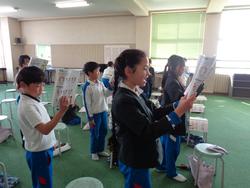 3年生音楽の授業