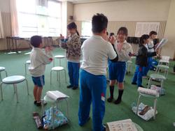 3年生音楽の授業