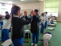 3年生音楽の授業