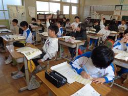 3年生国語の授業