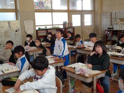 3年生国語の授業