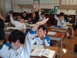 3年生国語の授業