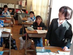 3年生国語の授業