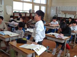 3年生国語の授業