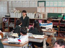 3年生国語の授業