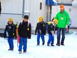 雪がいっぱい 大喜びの三樹っ子